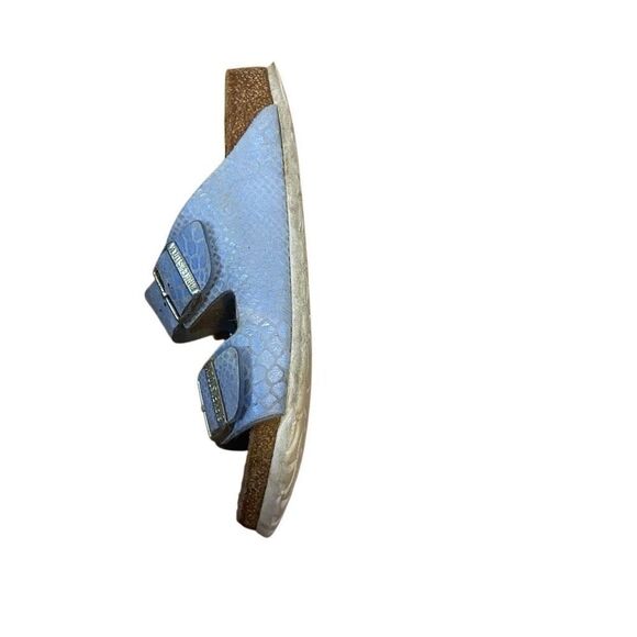 Birkenstock Arizona Sandals – Size 39 (US 8-8.5), Double Strap Shiny Python - Picture 2 of 9